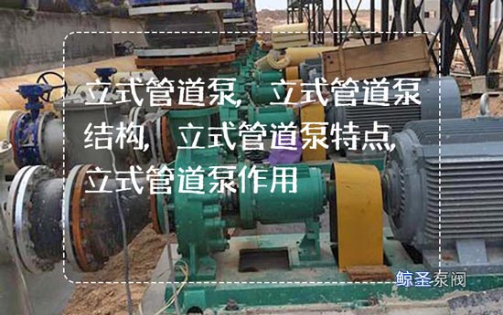 立式管道泵结构特点及作用常识，就这么简单！