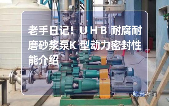 老手日记！UHB耐腐耐磨砂浆泵K型动力密封性能介绍