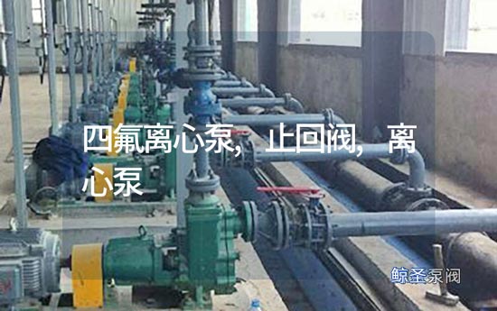 四氟离心泵安装止回阀是在出口还是进口,是阀前还是阀后,详解