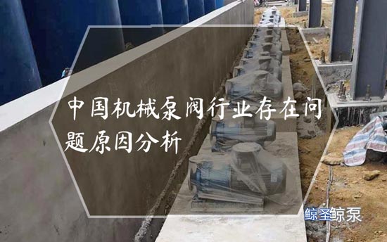 中国机械泵阀行业存在问题原因分析