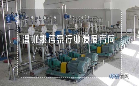 潜水排污泵行业发展方向