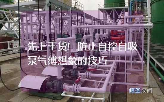 先上干货!防止自控自吸泵气缚想象的技巧